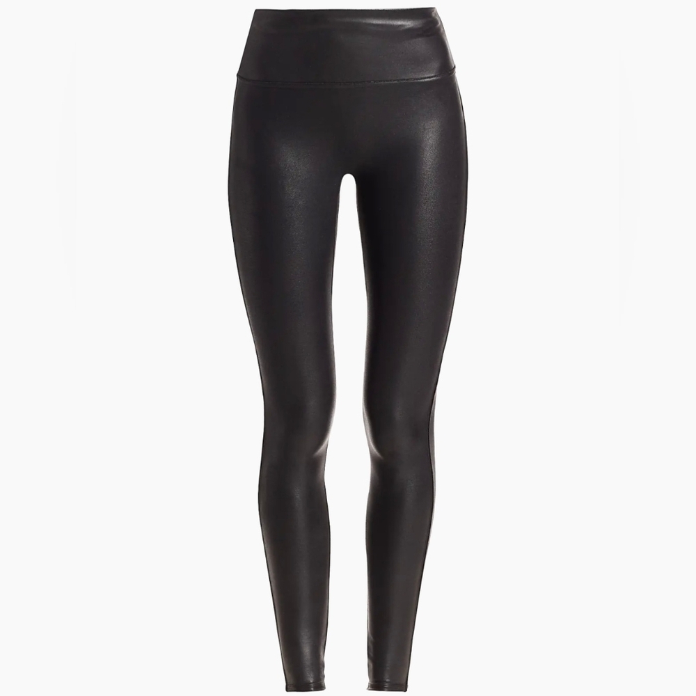 Spanx | Spanxshape Faux Leather Leggings, Size M